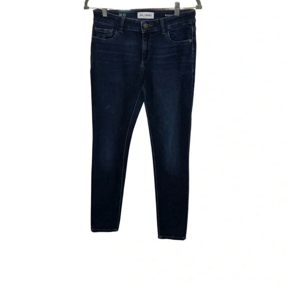 DL1961 Emma Power Legging Dark Wash Jeans Size 28 - Picture 1 of 6
